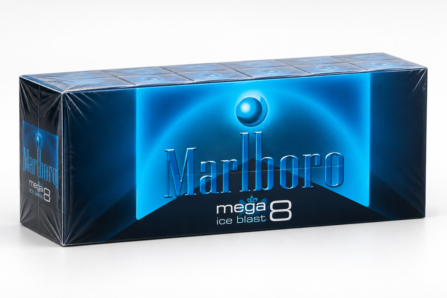 Marlboro Ice Blast Mega 8 — Carton packaging